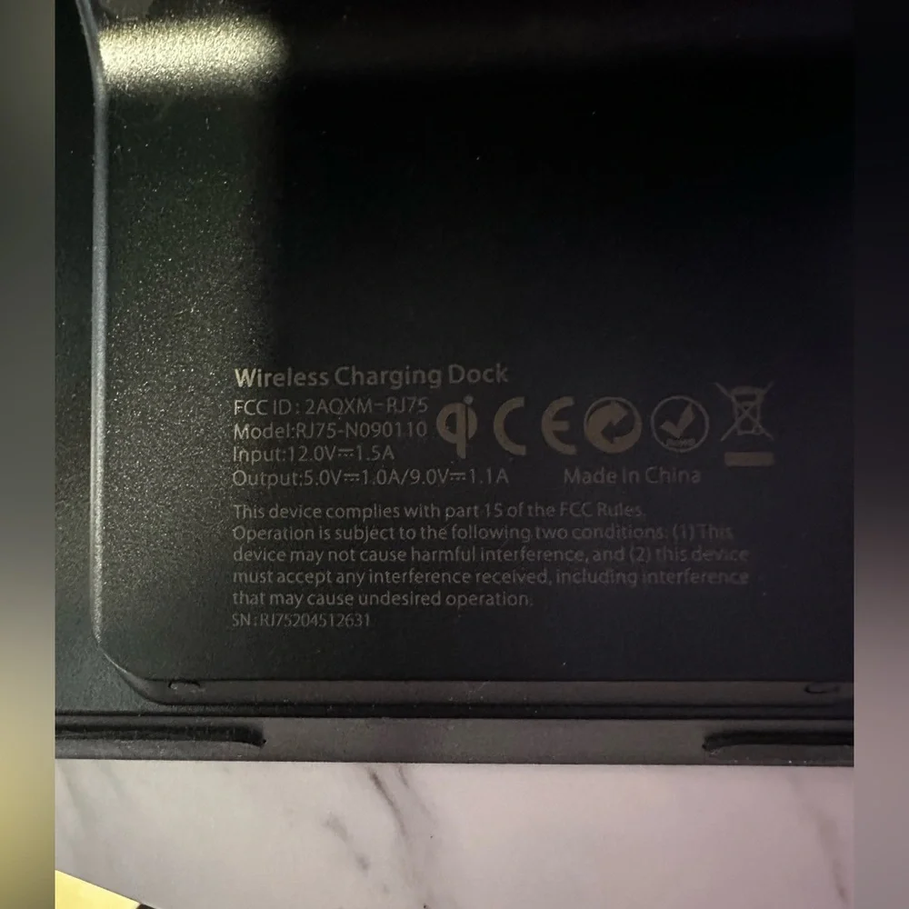 Wireless charging dock for Kindle Fire 8 Plus